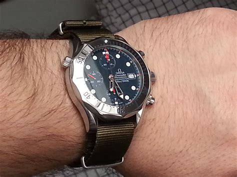 omega seamaster diver 300m nato strap